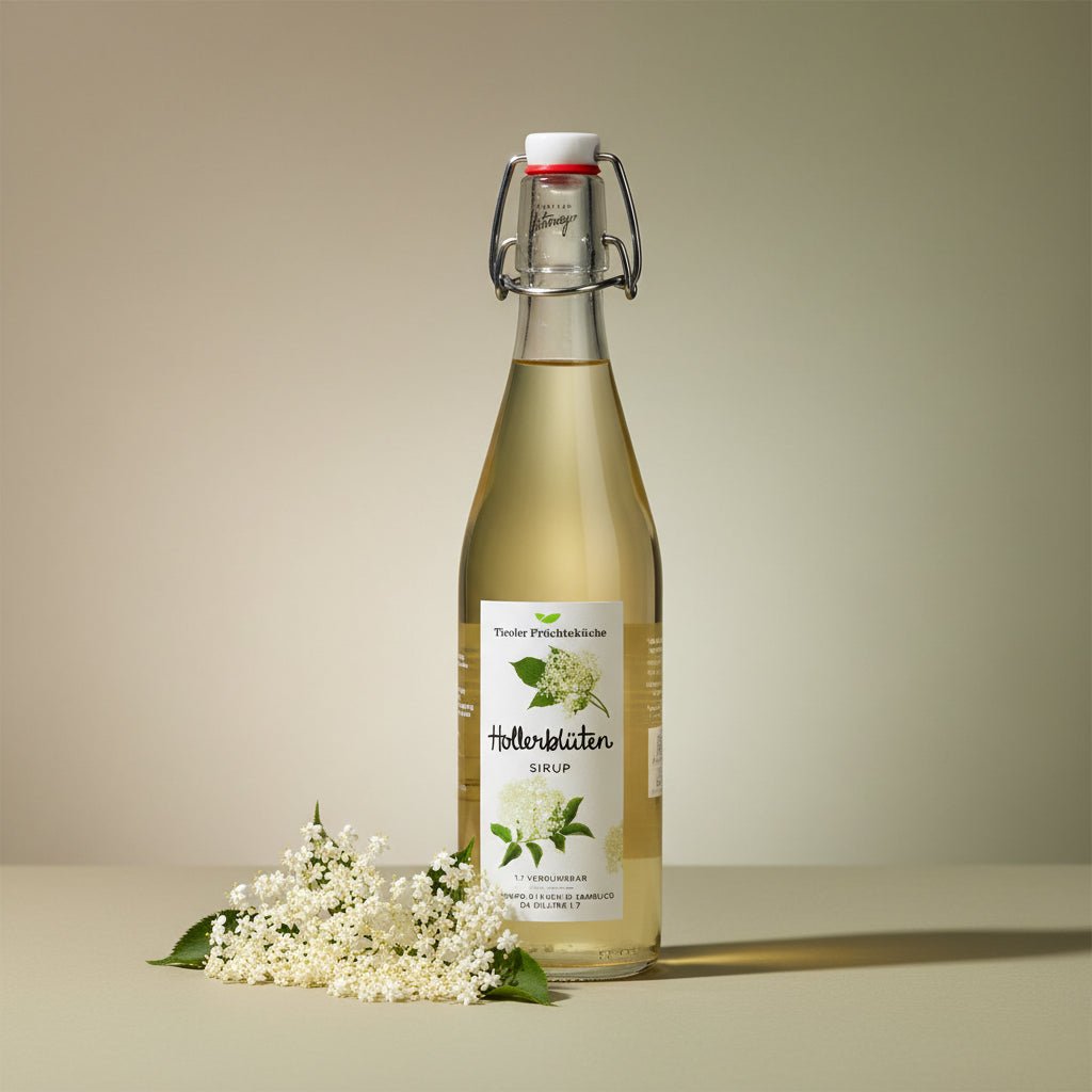 Hollerblüten Sirup - TIROLISH
