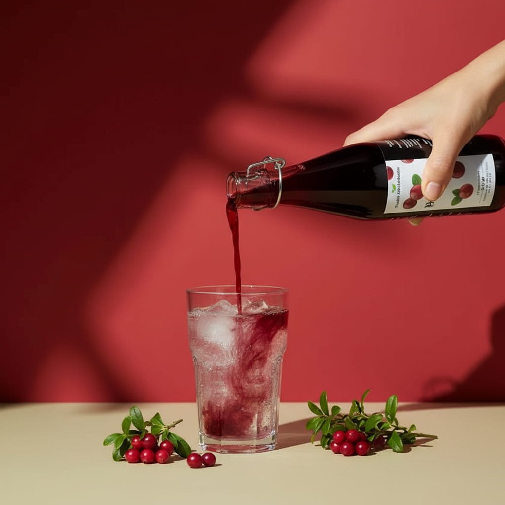 Preiselbeer Sirup Grantnwassal - TIROLISH