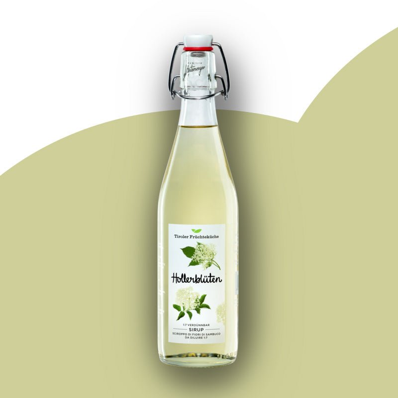 Hollerblüten Sirup - tirolish