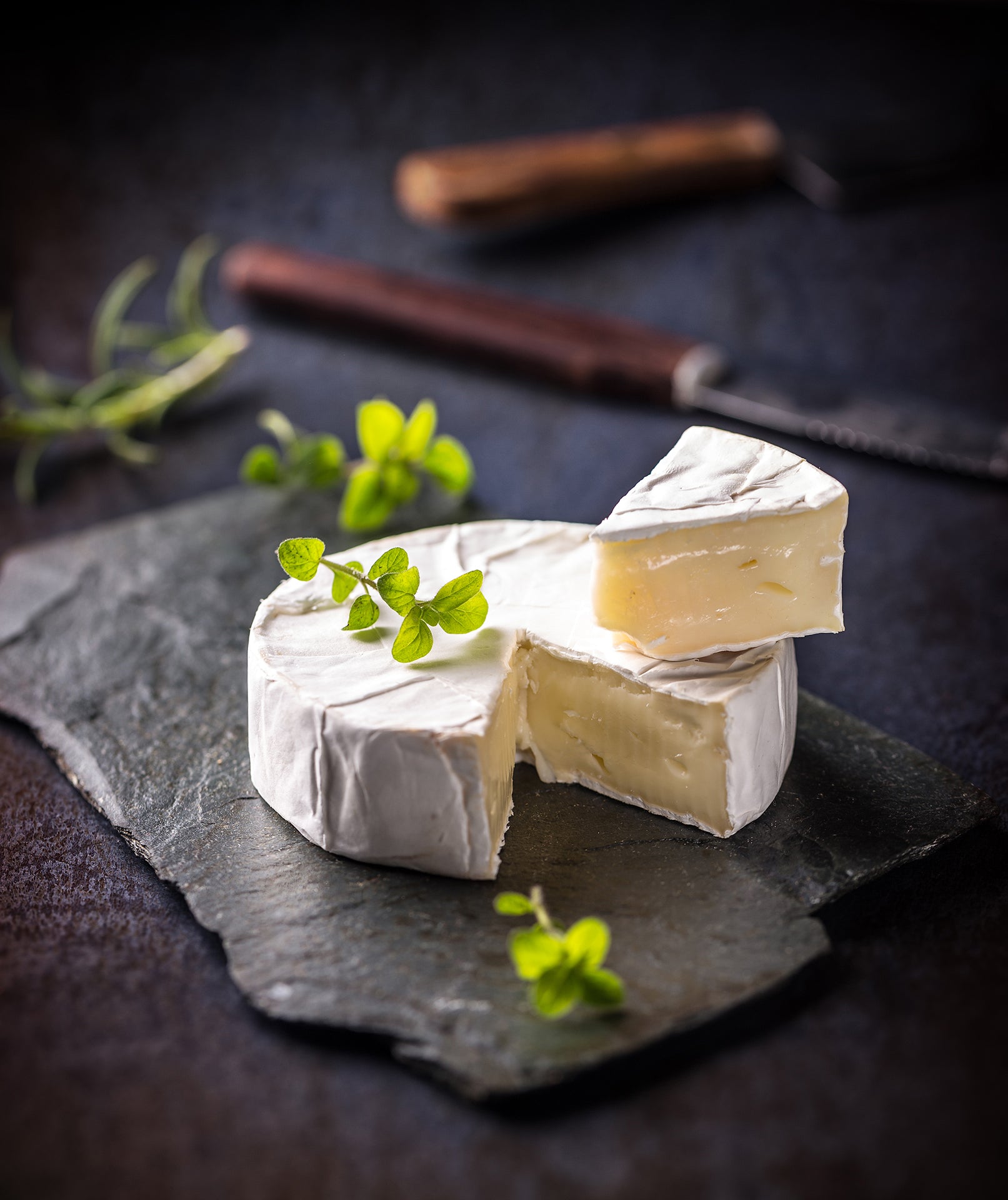 Camembert aus Rotholz