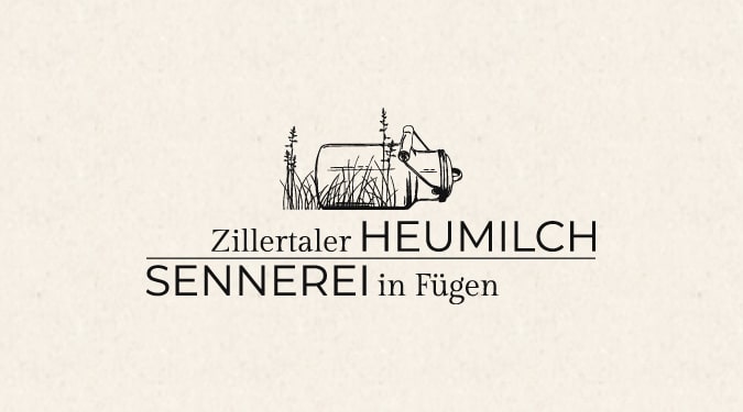 Logo Heumilch Sennerei Fügen, Zillertal